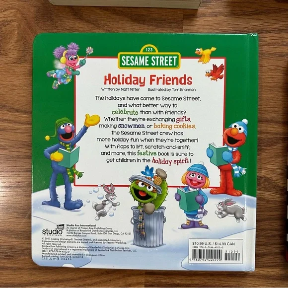 Bundle of 7 Christmas Holiday Santa board books baby toddler children’s EUC! - Picture 3 of 9